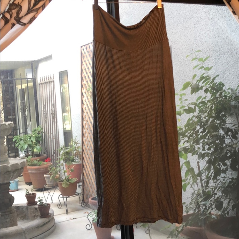 Gap maternity maxi skirt